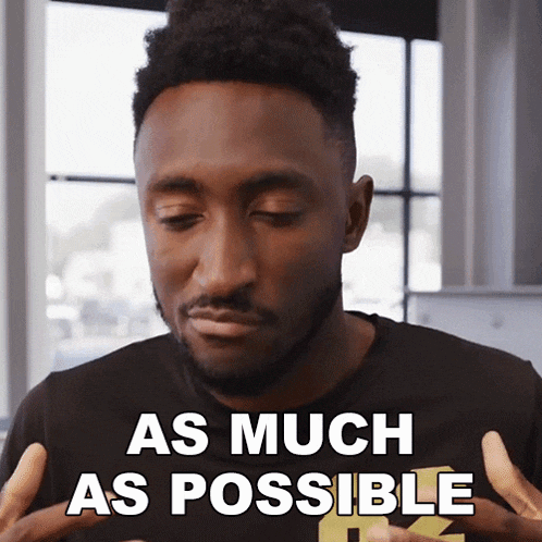 a man says as much as possible with his hands on his chest