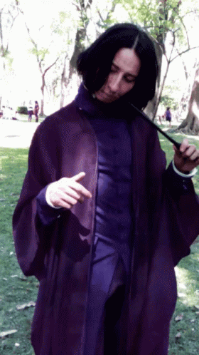 Severus Snape Hair Flip GIF - Severus Snape Hair Flip Sassy GIFs