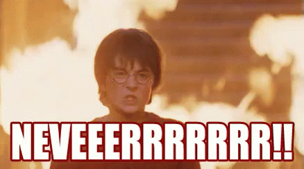 Harry GIF - Never Harry Potter Sorcerers Stone GIFs