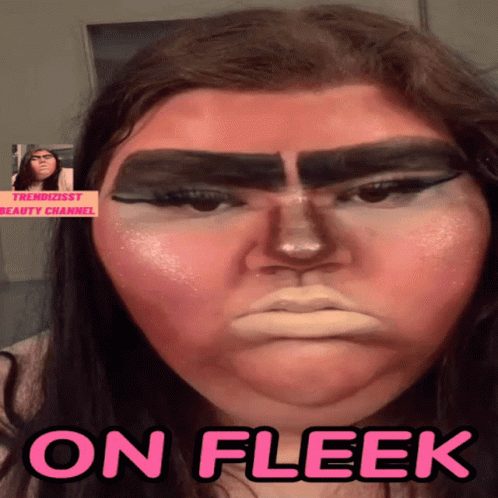 On Fleek Makeup GIF - On Fleek Makeup Eyebrows GIFs