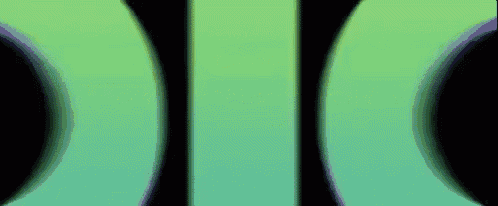 a close up of a green and black background with a purple circle in the middle .