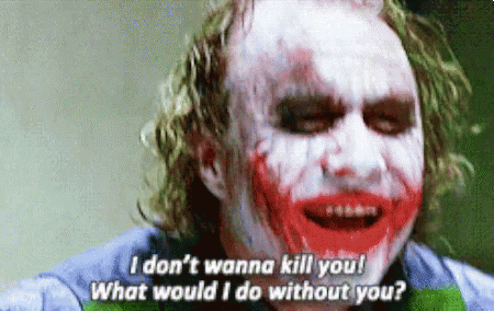 Joker Kill You GIF - Joker Kill You GIFs