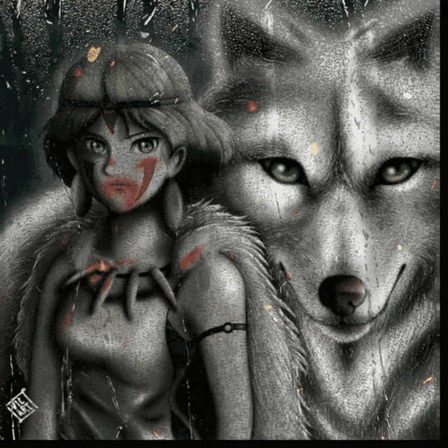 Princess Wolf GIF - Princess Wolf Princess Mononoke GIFs