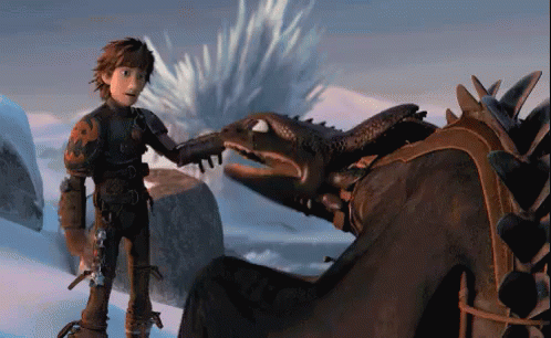 Back Spikes - How To Train Your Dragon GIF - How To Train Your Drago Toothless Hiccup GIFs
