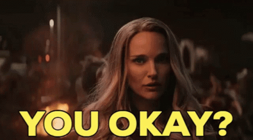 Thor Love And Thunder Jane Foster GIF - Thor Love And Thunder Jane Foster You Okay GIFs