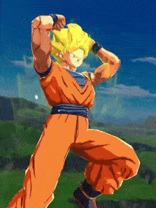 a cartoon of a man in an orange jumpsuit