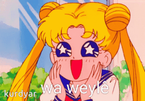 Kurdyar Sailor Moon GIF - Kurdyar Sailor Moon Glowing Eyes GIFs