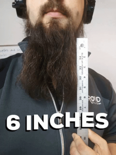 6inches 6inch Beard GIF