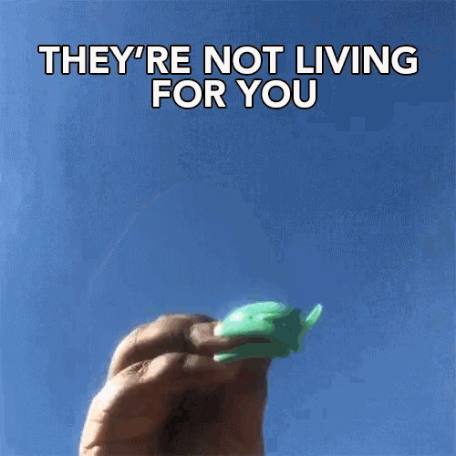 Youre Not Living For Them Theyre Not Living For You GIF - Youre Not Living For Them Theyre Not Living For You Amber Wagner GIFs