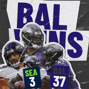 Baltimore Ravens (37) Vs. Seattle Seahawks (3) Post Game GIF - Nfl National Football League Football League GIFs