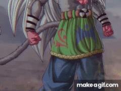 a close up of a cartoon character 's torso with the words make a gif.com at the bottom