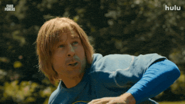 a man in a blue shirt that says city of south georgia on it
