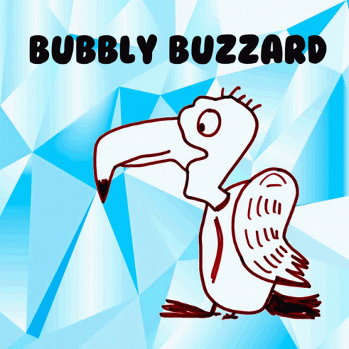 Bubbly Buzzard Veefriends GIF - Bubbly Buzzard Veefriends Cheerful GIFs