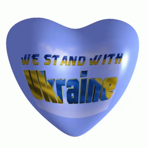 Ukraine Heart GIF - Ukraine Heart Stand With Ukraine GIFs