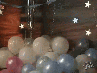 Angeles Surprise GIF - Angeles Surprise Balloons GIFs