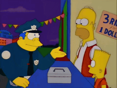 Simpsons Lanzar GIF - Simpsons Lanzar Aros GIFs