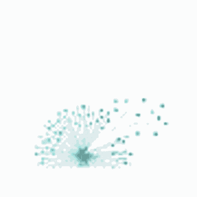 a logo for a skin center with a dandelion