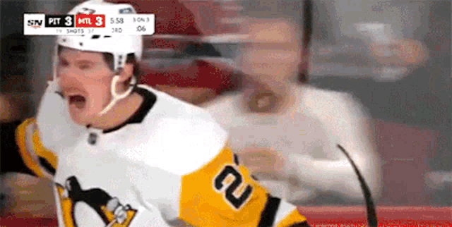 Pittsburgh Penguins Brock Mcginn GIF - Pittsburgh Penguins Brock Mcginn Pens GIFs