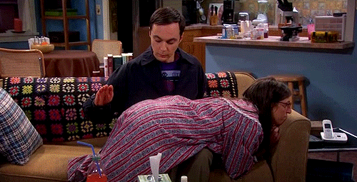 Still A Better Love Story GIF - Big Bang Theory Sheldon Spank GIFs