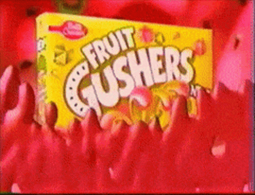 Fruit Gushers Commercial GIF