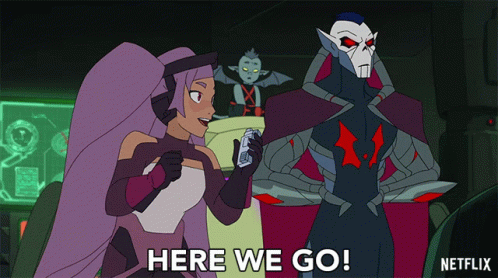 Here We Go Entrapta GIF - Here We Go Entrapta Shera And The Princesses Of Power GIFs