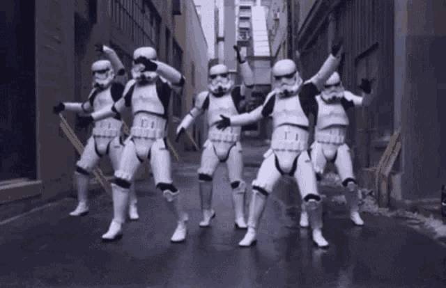 Storm Troopers Dancing GIF - Storm Troopers Dancing Dance GIFs
