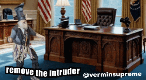 a poster that says remove the intruder on the bottom