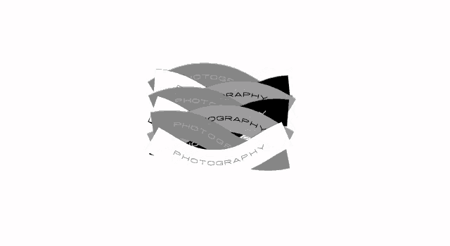 a black and white graphic with the words photography on it