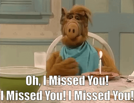 Alf Oh I Missed You GIF - Alf Oh I Missed You Missed You GIFs