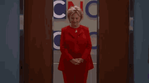 Hillary Clinton Doors GIF