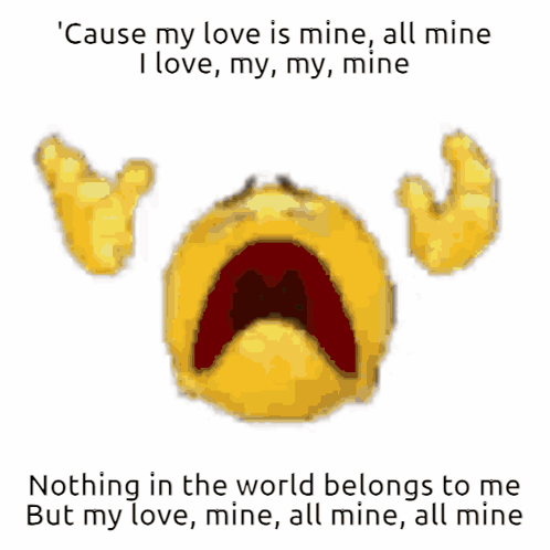 My Love Mine All Mine Mitski GIF - My Love Mine All Mine Mitski Emoji GIFs