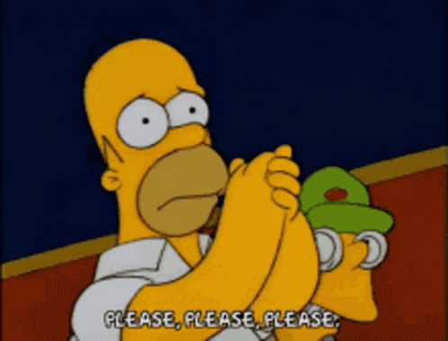 Please The Simpsons GIF - Please The Simpsons Homert Simpson GIFs