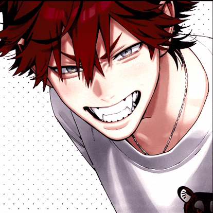 a close up of a person 's face with red hair