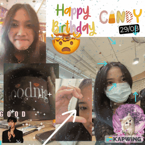 Happy Birthday Candy Cnoppy GIF - Happy Birthday Candy Cnoppy Roblox GIFs