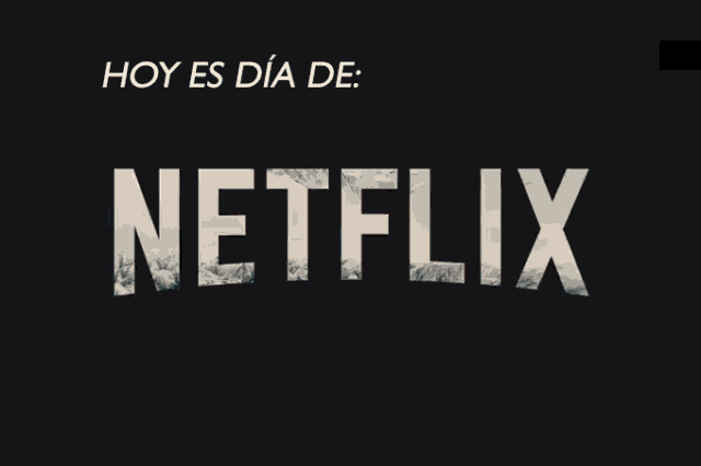 a black background with the word netflix written on it