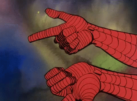 Just Spidey Shootin Webs GIF - Spiderman Web GIFs