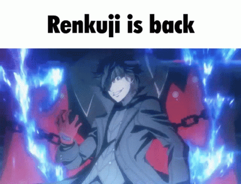 Renkuji Renkuji Is Back GIF - Renkuji Renkuji Is Back Joker Persona GIFs