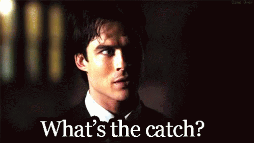 Damon Salvatore Vampire Diaries GIF - Damon Salvatore Vampire Diaries Whats The Catch GIFs