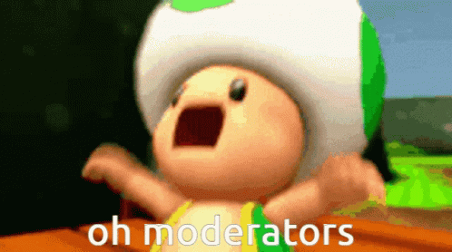Oh Moderators Mario Party GIF - Oh Moderators Mario Party Toad GIFs