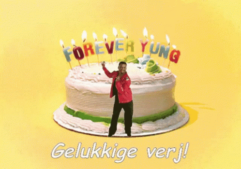 Happy Birthday Forever Young GIF