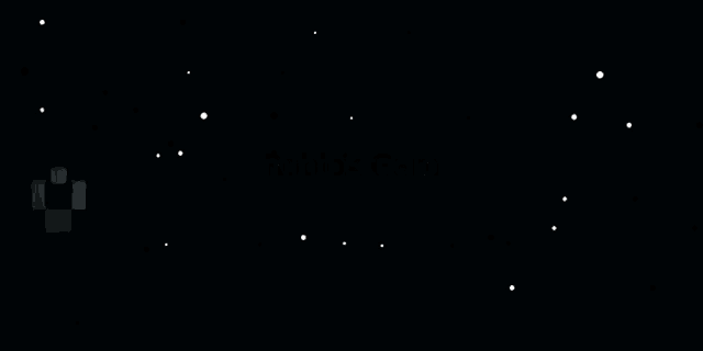 roblox gaming studio was not the impostor is written in white letters on a black background .