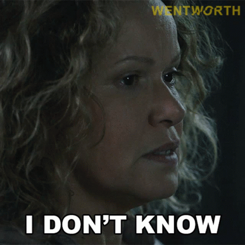 I Dont Know What To Do Rita Connors GIF - I Dont Know What To Do Rita Connors Wentworth GIFs