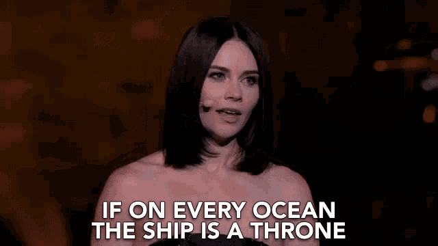 If On Every Ocean The Ship Is A Throne Sailing GIF - If On Every Ocean The Ship Is A Throne Sailing Sea GIFs