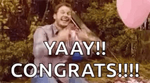 Yay Congratulations GIF - Yay Congratulations Chris Pratt GIFs
