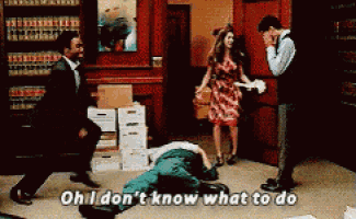 Scared Confused GIF