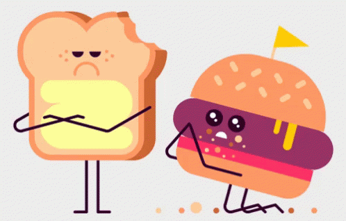 Bread And Butter Burger GIF - Bread And Butter Burger Plead GIFs