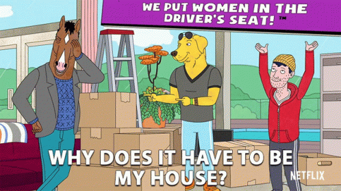 Why Does It Have To Be My House Annoyed GIF - Why Does It Have To Be My House Annoyed Go Away GIFs