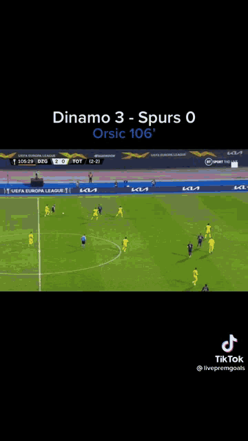 Orsic Vs Tottenham Spurs GIF - Orsic Vs Tottenham Spurs Orsic GIFs