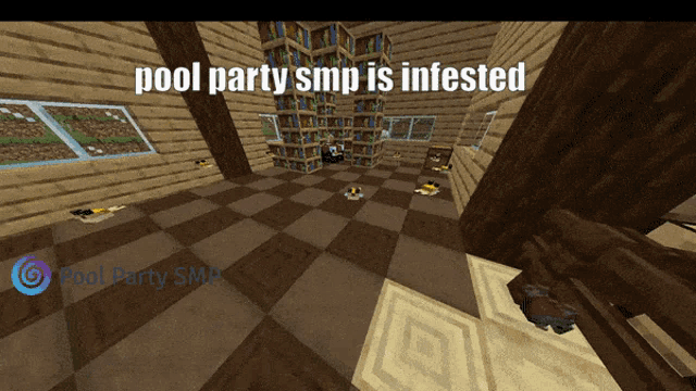 Minecraft Pool Party Smp GIF - Minecraft Pool Party Smp Tpp GIFs