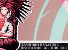 yasuhiro hagakure is a super high school level fortune teller